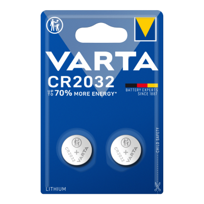 VARTA CR2032 συσκ.2 ΛΙΘΙΟΥ