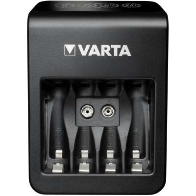 VARTA 57687101441 LCD PLUG CHARGER + 4X56706