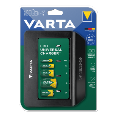 VARTA 57688101401 LCD UNIVERSAL CHARGER