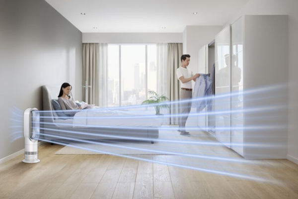 Dyson AM09 Hot+Cool Jet Focus White/Silver
