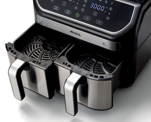 ARIETE 4625 Air Fryer Φριτέζα Αέρος 9L Dual Metal